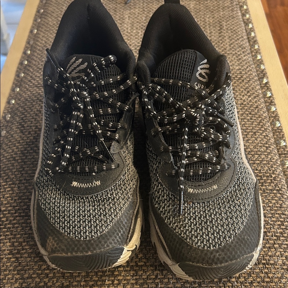 Under Armour Black and Gray Curry Sneakers